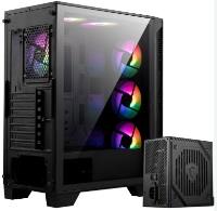 MSI MAG FORGE 120A B65 650W 80+Bronz 6x120mm Auto RGB Fan Temperli Cam ATX Kasa - 1